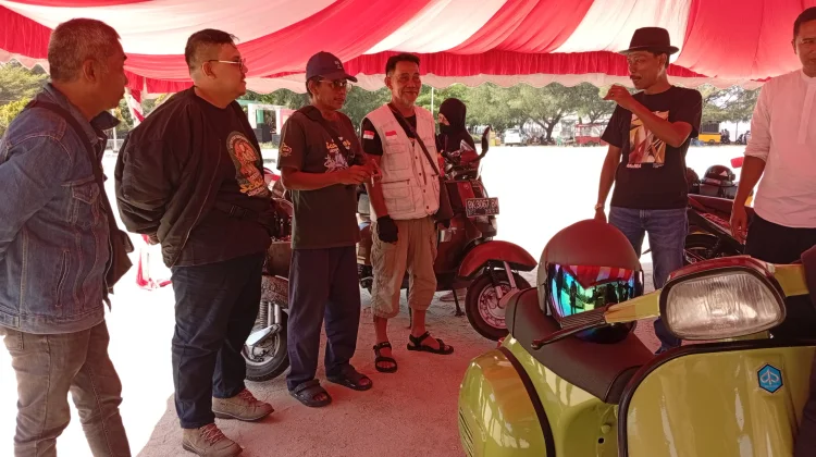 Lebih 1.000 Vespa Ramaikan Gebyar Scooter Lancang Kuning di Bengkalis