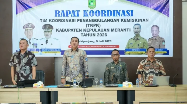 Wabup Muzamil Perkuat Sinergi Atasi Kemiskinan Meranti Bersama