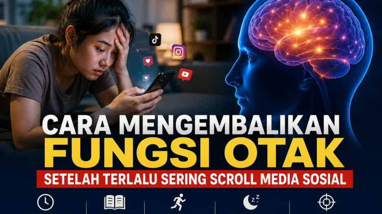 Cara Mengembalikan Fungsi Otak setelah Terlalu Sering Scroll Media Sosial