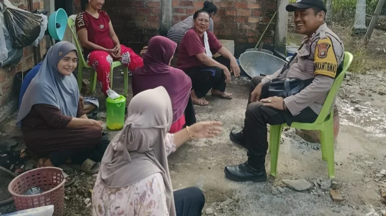 Polisi Edukasi Ibu Rumah Tangga Dukung Swasembada Pangan