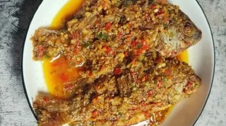 Mujair Nyat Nyat Khas Bali, Gurih Pedas Kaya Rempah