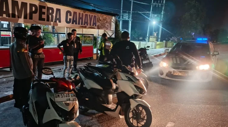 Balap Liar Dibubarkan, Tujuh Motor Diamankan Polisi