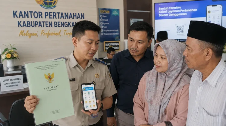BPN Bengkalis Ajak Masyarakat Beralih ke Sertifikat Tanah Elektronik
