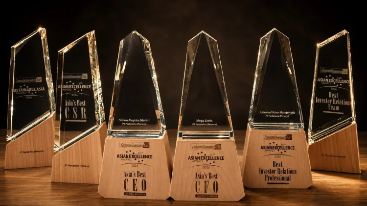 Pertamina Raih Enam Penghargaan Internasional pada Asian Excellence Award 2026
