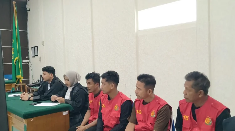 Empat Terdakwa TPPO Jalani Sidang Perdana di PN Bengkalis