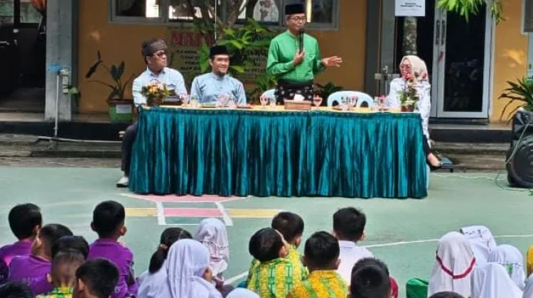 LAMR Bengkalis Tanamkan Adat Melayu di SDN 4 Bengkalis