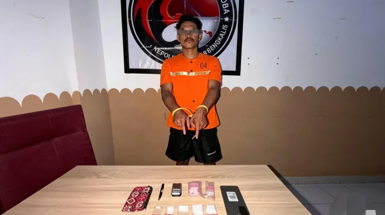 Satresnarkoba Polres Bengkalis Bongkar Peredaran 13 Gram Sabu