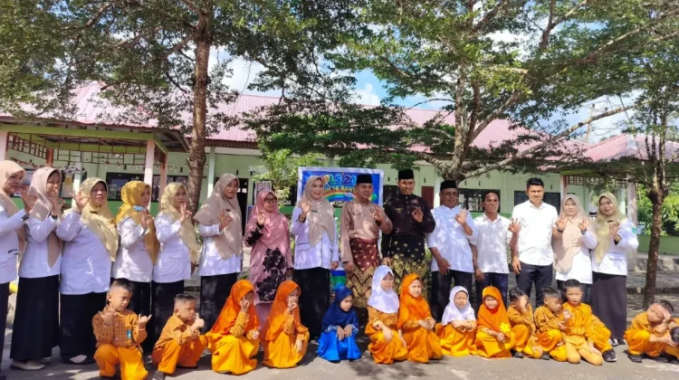 LAMR Bengkalis Tanamkan Nilai Budaya Melayu kepada Siswa SDN 16 Bantan