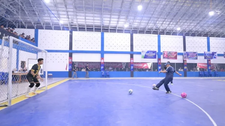 Wabup Bagus Santoso Buka Turnamen Futsal EB BKT Cup 2026