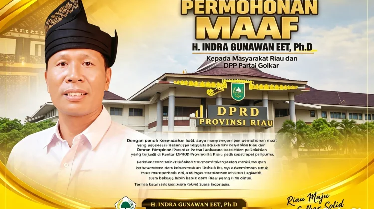 Eet Minta Maaf atas Kericuhan Banggar DPRD Riau, Janji Utamakan Musyawarah