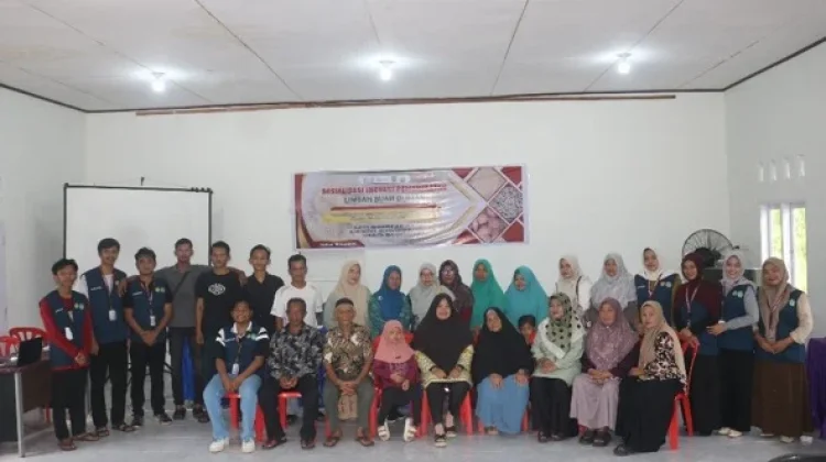 Mahasiswa Kukerta UNRI Kenalkan Pemanfaatan Limbah Durian Bernilai Ekonomi