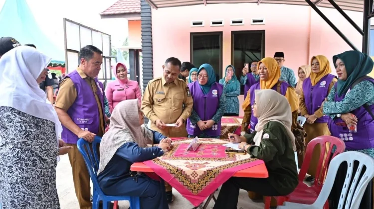 TP PKK Bengkalis Peringati HKG Dengan Sosialisasi Posyandu Bersama