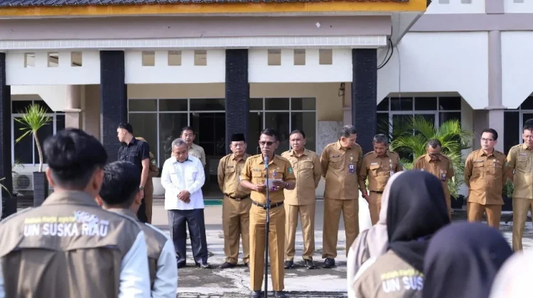 Meranti Lepas Mahasiswa KKN Perkuat Sinergi Bangun Desa Bersama