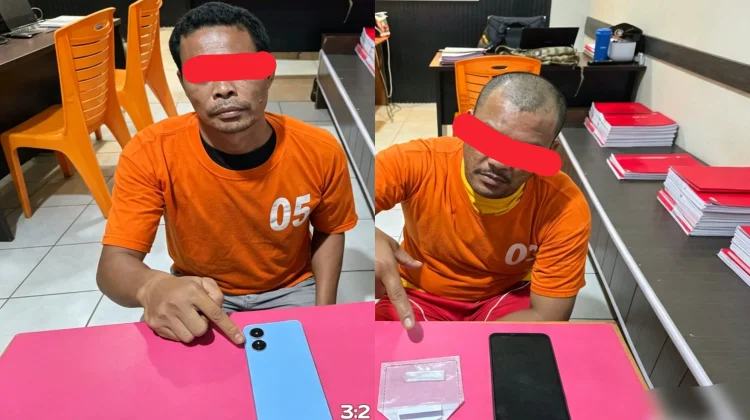 Polsek Bukit Batu Bongkar Kasus Sabu, Dua Tersangka Ditangkap