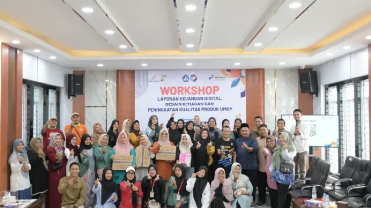 Dosen Polbeng Edukasi Pengelolaan Keuangan Kepada UMKM Rohil