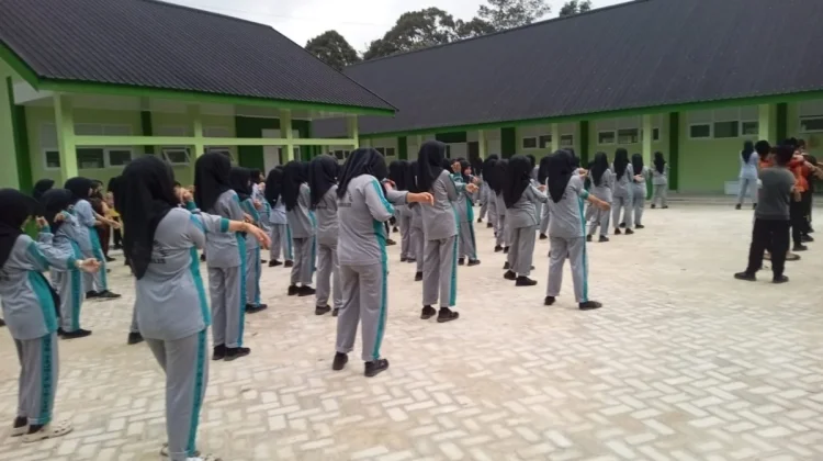 MTs Tajhiz Diniyah Meskom Bangun Budaya Hidup Sehat dan Kebersamaan ko