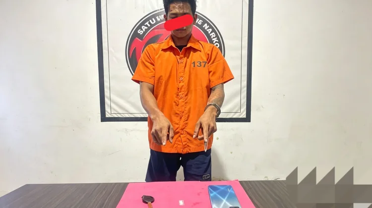 Diduga Edarkan Sabu, Pria di Bengkalis Ditangkap Polisi