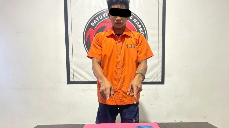 Polres Bengkalis Tangkap Terduga Pengedar Sabu, AP Diamankan