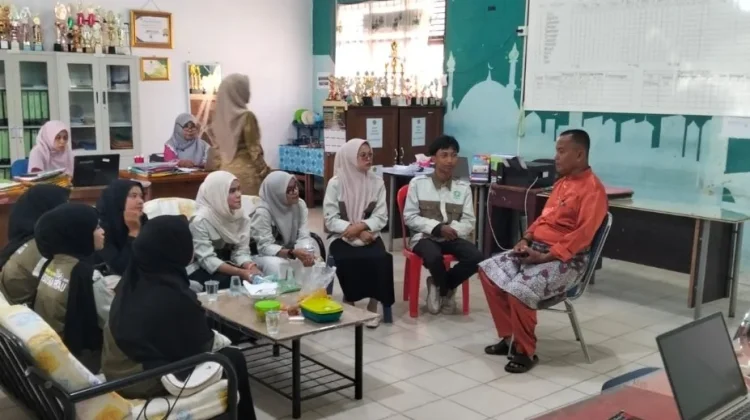 MAN 2 Bengkalis- Mahasiswa KKN UIN Suska Perkuat Sinergi Pembinaan Karakter