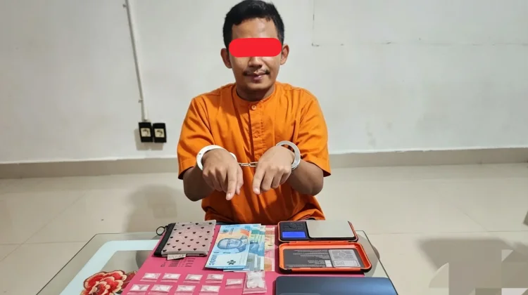 Polsek Mandau Ungkap Peredaran Sabu, Satu Tersangka Ditangkap