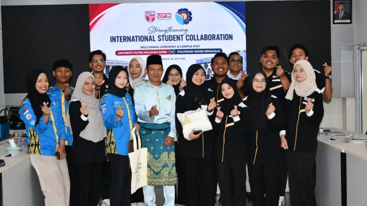 Polbeng Sambut Mahasiswa UPM, Perkuat Kolaborasi Internasional Antarmahasiswa