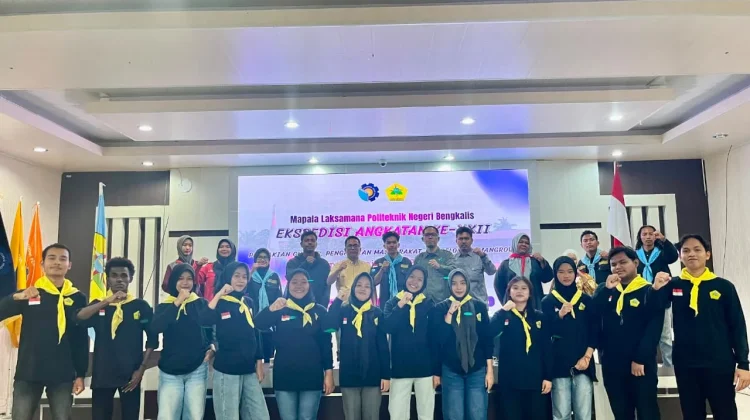 Pelepasan Ekspedisi Pecinta Alam Mapala Laksmana Resmi Dilaksanakan