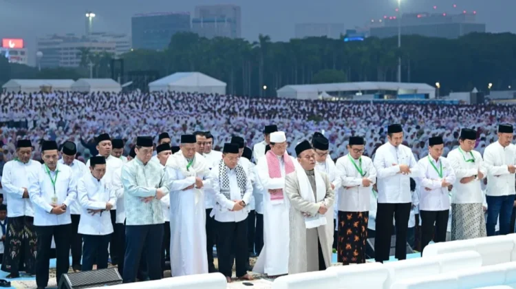 Zikir dan Doa Kebangsaan di Monas Buka Rangkaian Peringatan HUT ke-81 RI