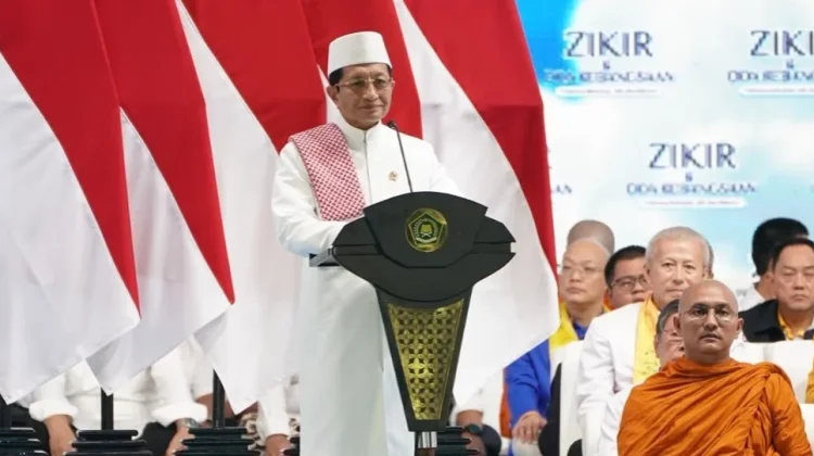 Menag Ajak Bangsa Jadikan Zikir dan Doa sebagai Ikhtiar Membangun Indonesia