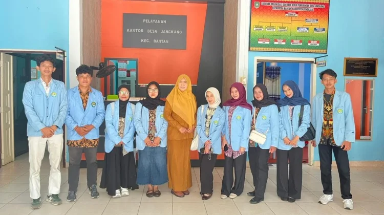 Mahasiswa UNRI selesai KKN di Jangkang dan Jalankan 14 Program Kerja