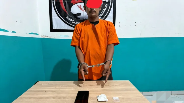 Satresnarkoba Polres Bengkalis Gagalkan Peredaran Sabu di Mandau