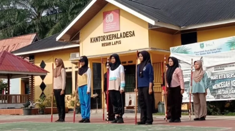 Pramuka Penggalang MTsN 2 Bengkalis Intensif Berlatih Jelang LSP2 Jilid II