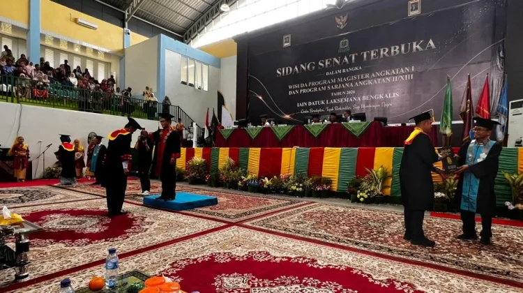 IAIN Datuk Laksemana Bengkalis Wisuda 553 Lulusan