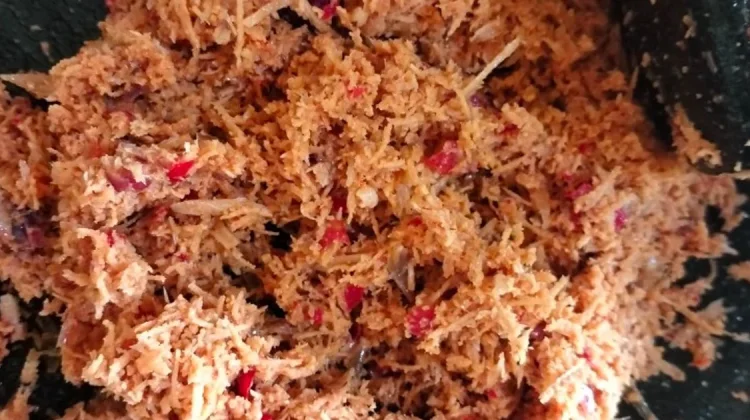Pilado Kambiu, Sambal Kelapa Khas Kampar yang Gurih dan Pedas