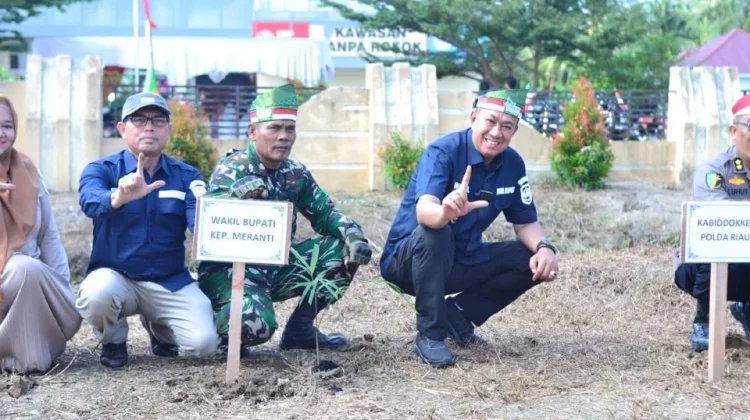 Pemdes Tanah Merah Apresiasi Bantuan Polda Tangani Abrasi