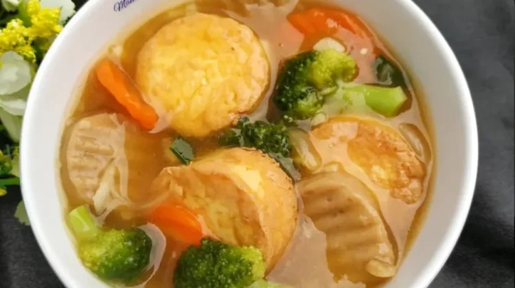 Sapo Tofu Kuah Simpel, Sajian Gurih yang Cocok Dinikmati Bersama Keluarga