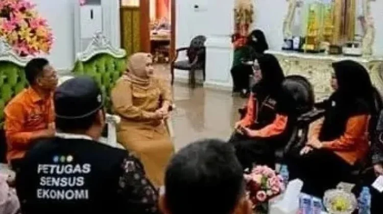 Capaian Sensus Ekonomi Bengkalis Capai Delapan Puluh Tujuh Persen