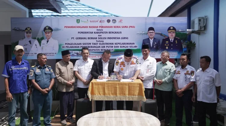 E-Ticketing Ro-Ro Bengkalis-Sungai Selari Ditarget Rampung Dua Bulan