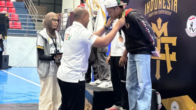 Lima Atlet Bengkalis Sumbang Lima Medali untuk Riau di Kejurnas Muaythai