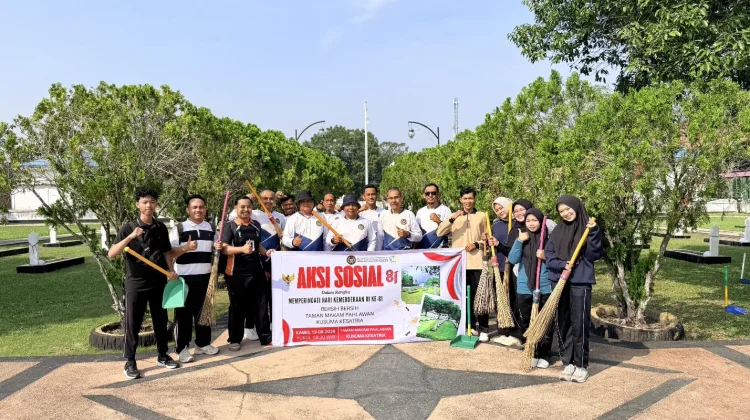 Sambut HUT RI, Lapas Bengkalis Kenang Jasa Pahlawan