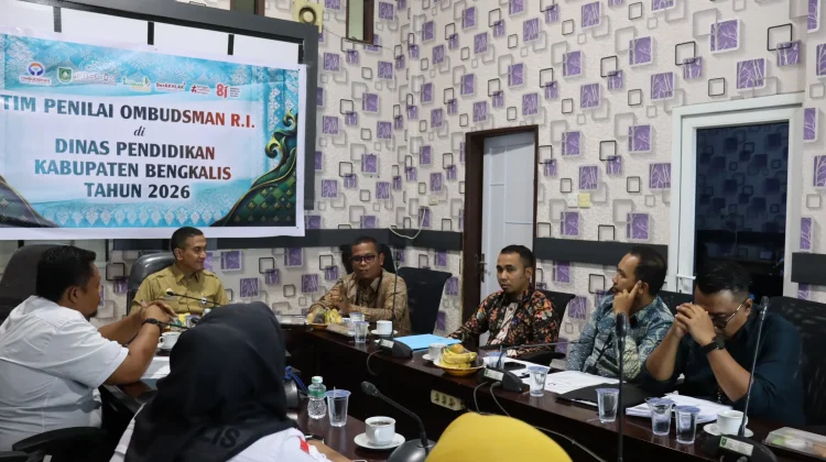 Disdik Bengkalis Jalani Penilaian Pelayanan Publik Ombudsman RI Tahun 2026