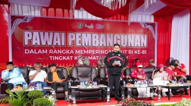 Pawai Pembangunan Mandau Perkuat Persatuan Masyarakat