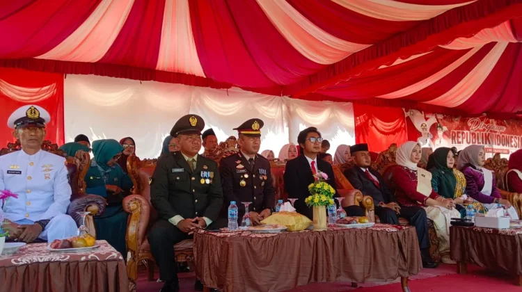 Dirresnarkoba Polda Riau Pimpin Upacara HUT RI di Bantan