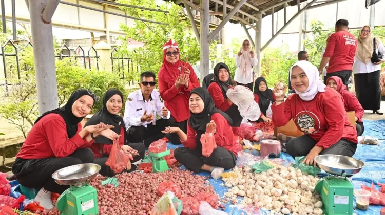 Gerakan Pangan Murah Bengkalis Sempena HUT ke-81 RI