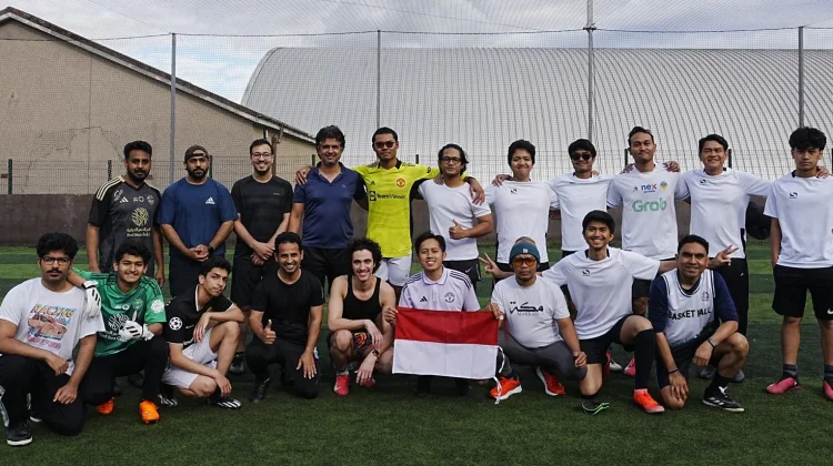 Mahasiswa Indonesia di Dundee Gelar Fun Match Peringati HUT ke-81 RI