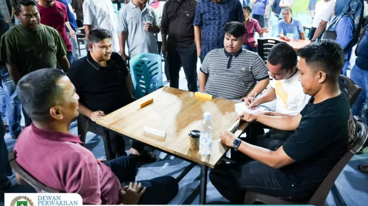 Turnamen Domino Meriahkan HUT RI di Tambusai Batang Dui
