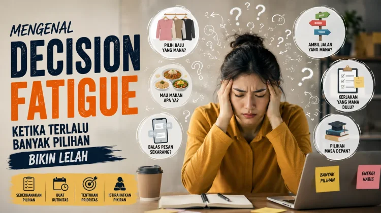 Mengenal Decision Fatigue ketika Terlalu Banyak Pilihan Bikin Lelah