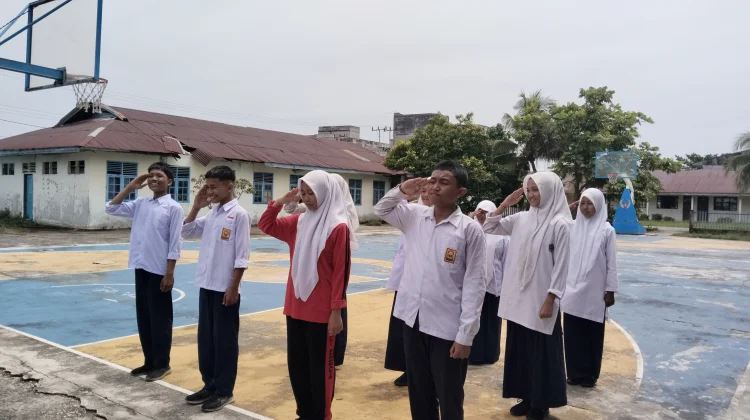 MTs YPPI Bengkalis Seleksi Tim PBB untuk Lomba Tingkat Kelurahan