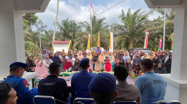 Ditpolairud dan Polres Kuansing Gelar JALUR, Salurkan 100 Paket Sembako