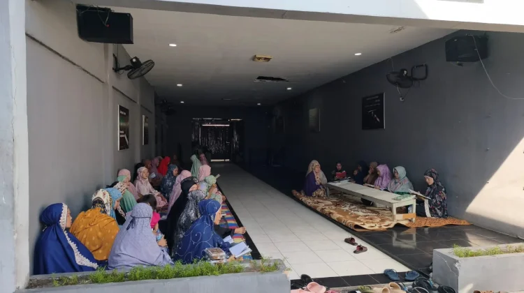Warga Binaan Perempuan di Lapas Bengkalis Rutin Ikuti Pembinaan Keagamaan