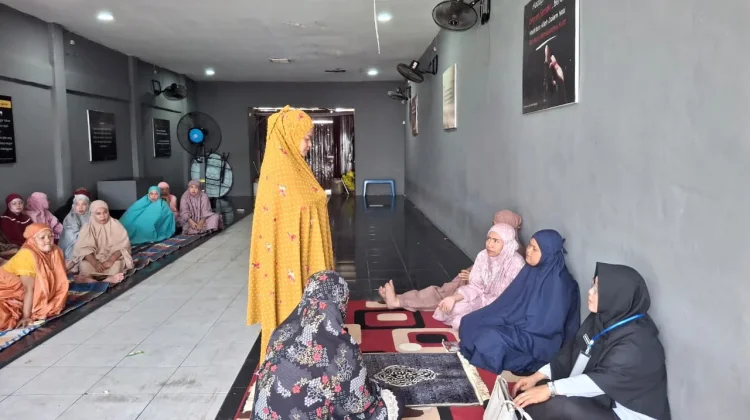 Warga Binaan Baru di Lapas Bengkalis Diberikan Pembinaan Praktik Shalat